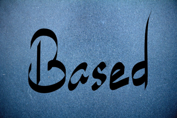 Based: A Quirky Display Font for Joyful Design