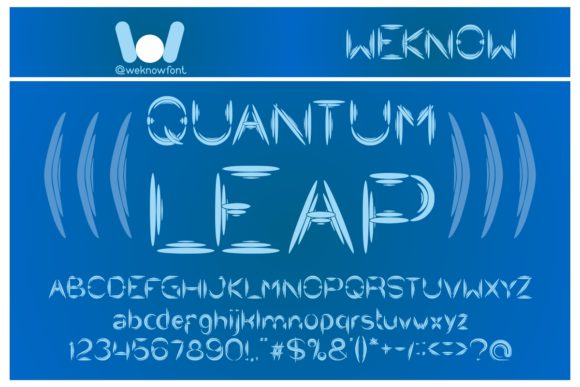 Quantum Leap: Elevating Visual Communication with Futuristic Typography
