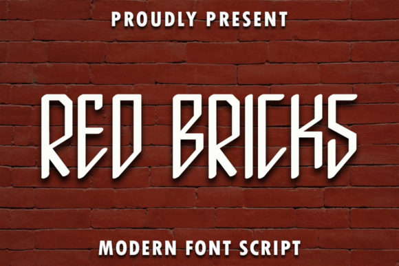 Red Bricks: The Geometric Precision of Modern Typography