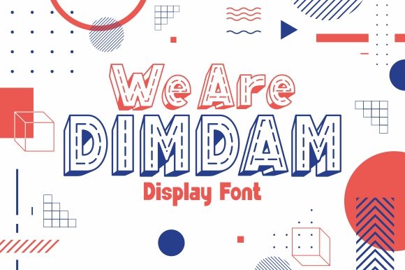 We Are Dimdam: Elevate Your Designs with 3D Display Typography