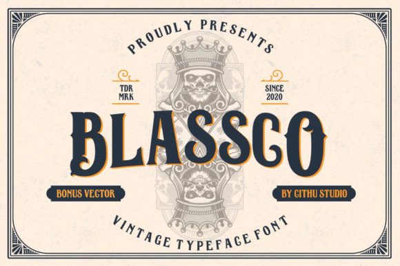 Why Blassco Is the Vintage Display Font Your Brand Needs Right Now